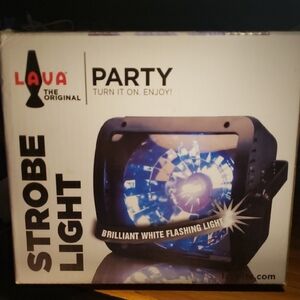 Party Strobe Light - Brilliant White Flashing Light